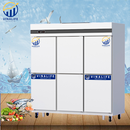 Tủ Mát 6 Cánh Quạt Gió Vinalife